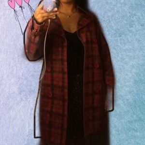 Y2k Hurley faded coat